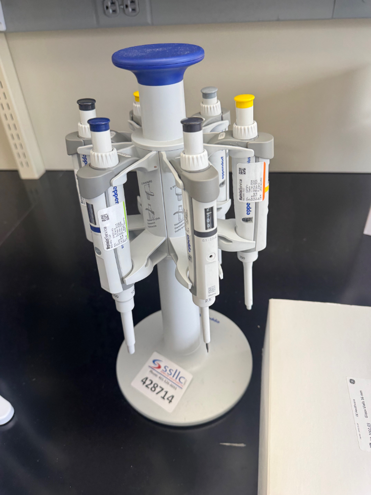 Image of Eppendorf Research Plus Single Channel Pipettes - Quantity 6